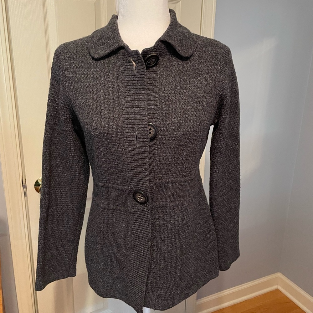 Boden Wool Three Button Sweater